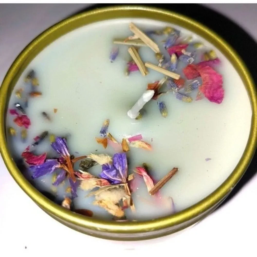 Hand crafted natural Naughty Girl candle
